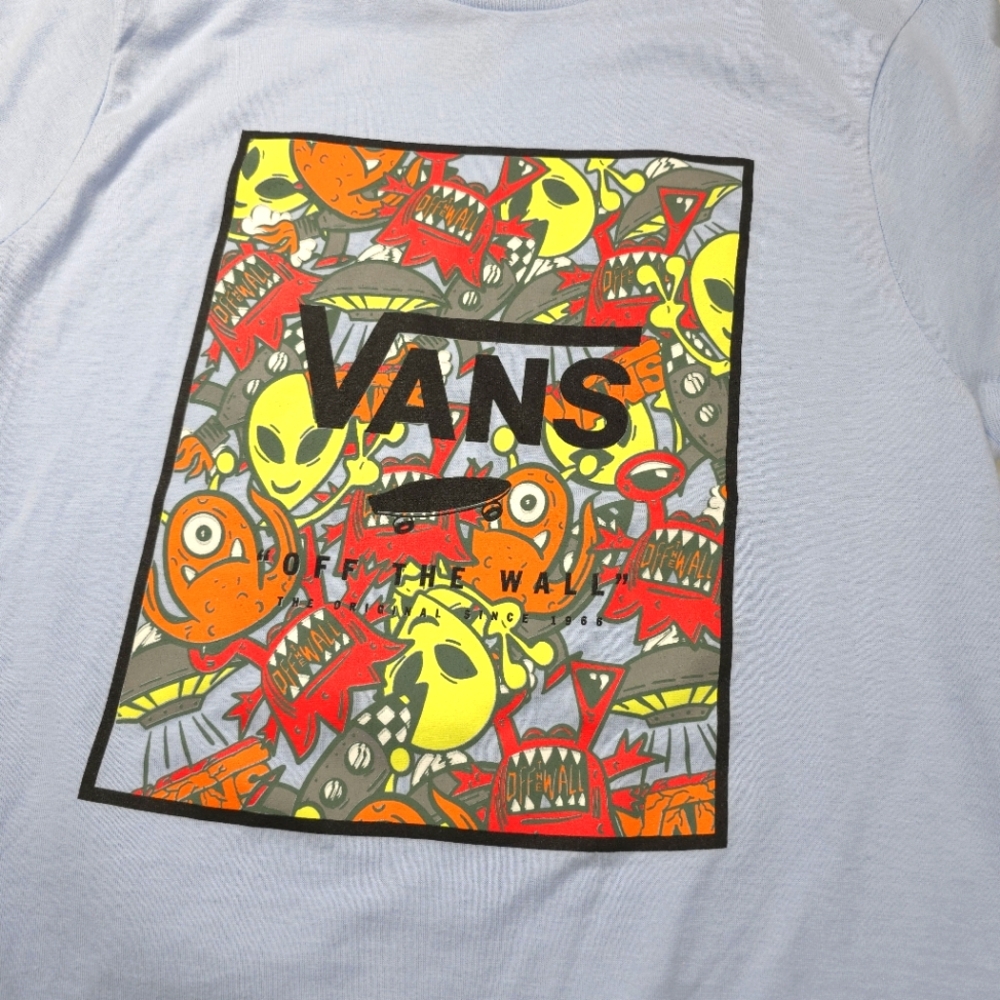 Vans Area 66 SS Tee Light Blue - Picture 2 of 6
